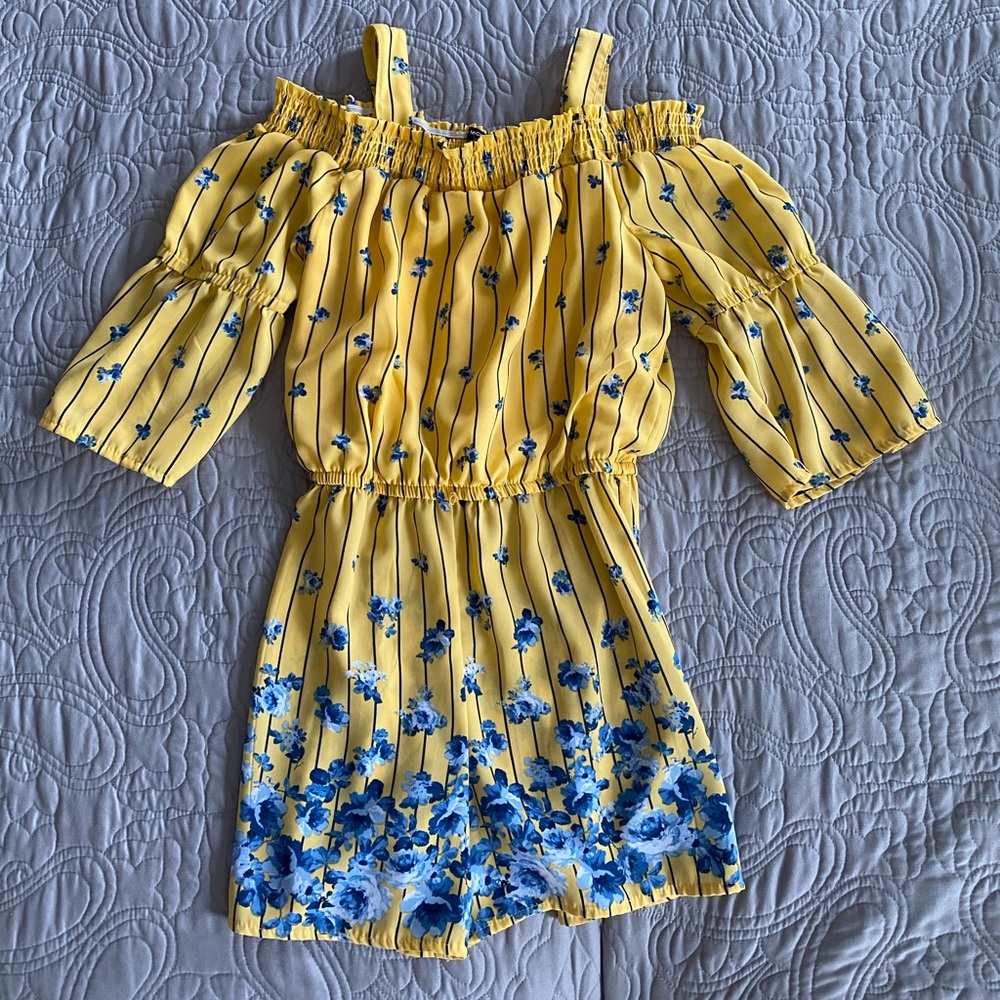 Yellow romper